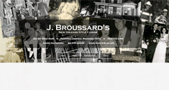 Desktop Screenshot of jbroussards.com